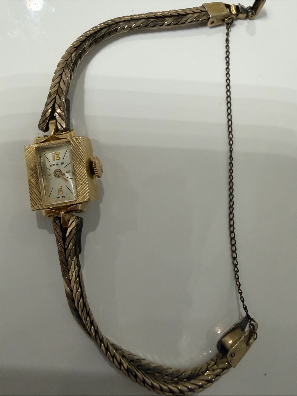 Women's Gold-Tone Vintage Bracelet Watch